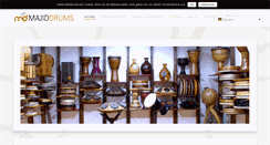 Desktop Screenshot of majiddrums.com